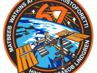 Эмблема 66/67-й экспедиции на Международную Космическую Станцию