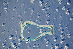 Часть ахипелага Чагос - атолл Саломон