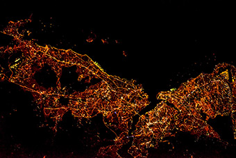 Города мира - Ночной Стамбул