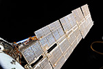 Солнечные панели служебного модуля "Звезда"