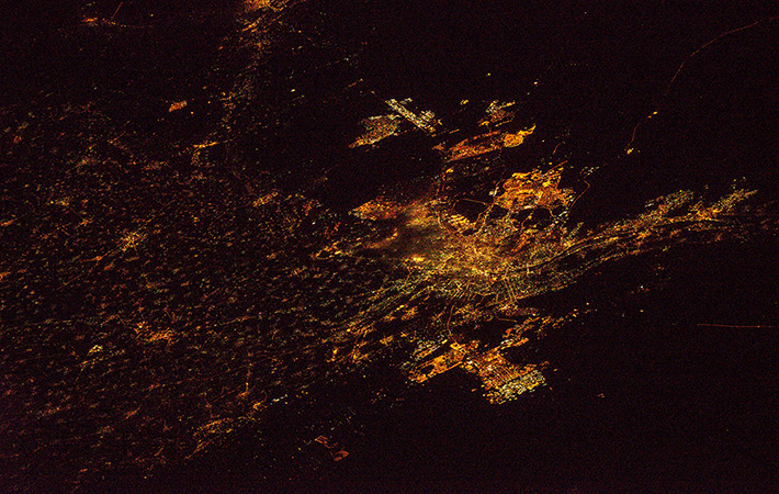 Ночной Каир. Египет