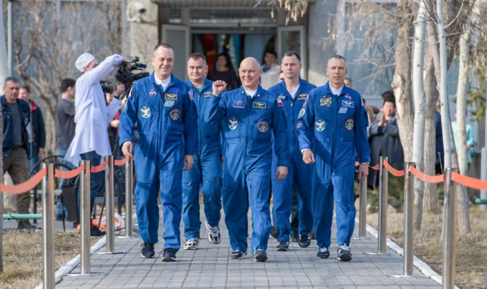 Thank you very much for your support in Baikonur