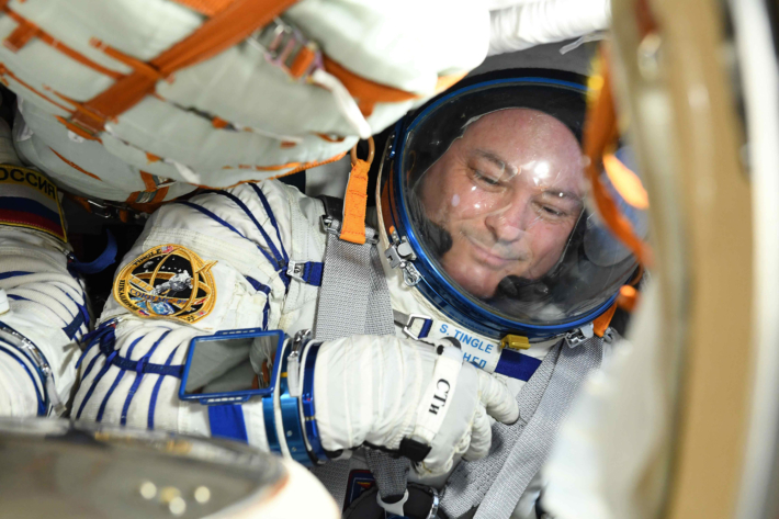 The Soyuz MS-07 Crew Prepare for Landing