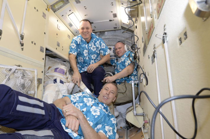 New Crew Arrives on Space Station