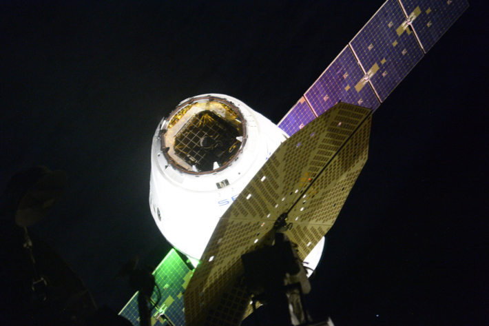 Yesterday SpaceX Dragon successfully docked with the ISS.