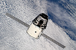 Прибытие грузовика SpaceX Dragon