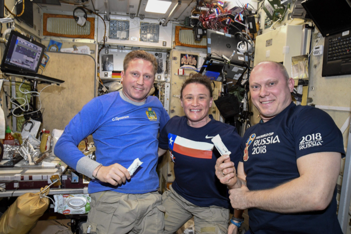 Ice Cream on the ISS
