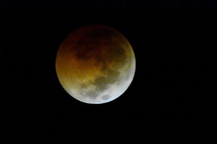 The longest total Lunar Eclipse of the 21st century from the ISS
