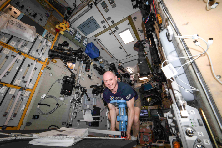 Measuring the Cosmonaut’s Weight on the ISS
