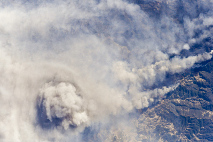 Лесные пожары в Калифорнии. США