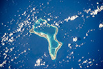 Атолл Диего-Гарсия — крупнейший остров-атолл архипелага Чагос